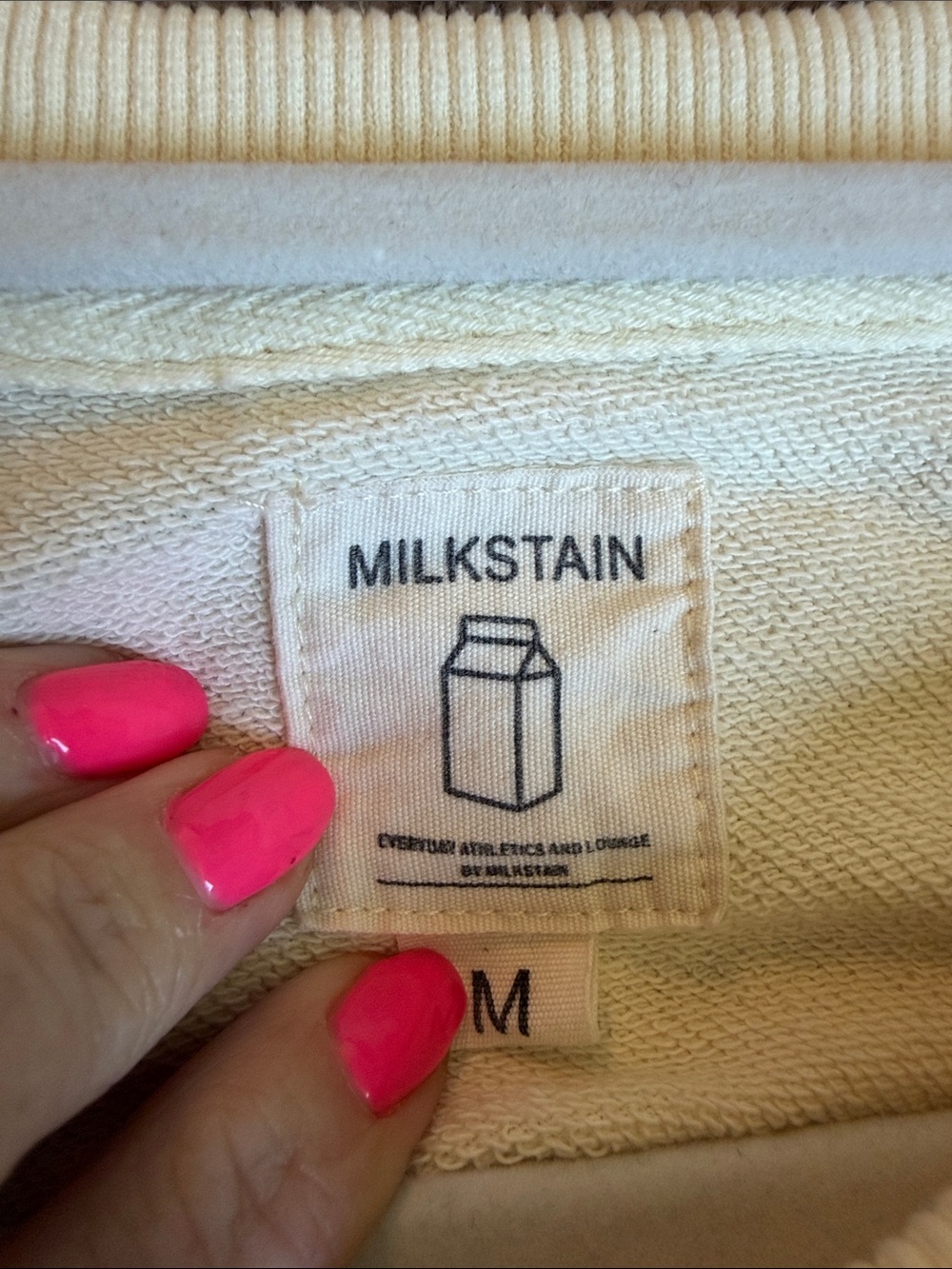 Milkstain Graphic Sweater - Picture 4 of 7